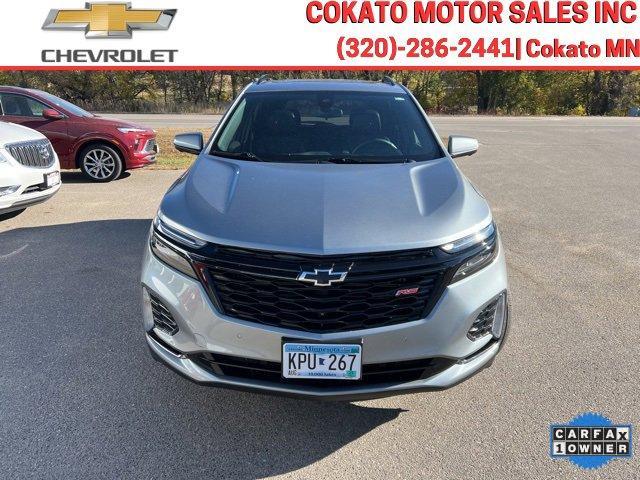 Used 2024 Chevrolet Equinox RS with VIN 3GNAXWEG8RS109232 for sale in Cokato, MN