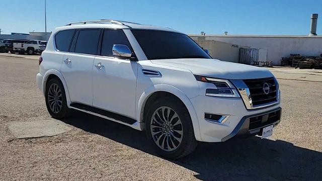 Used 2023 Nissan Armada Platinum with VIN JN8AY2CC7P9181235 for sale in Midland, TX