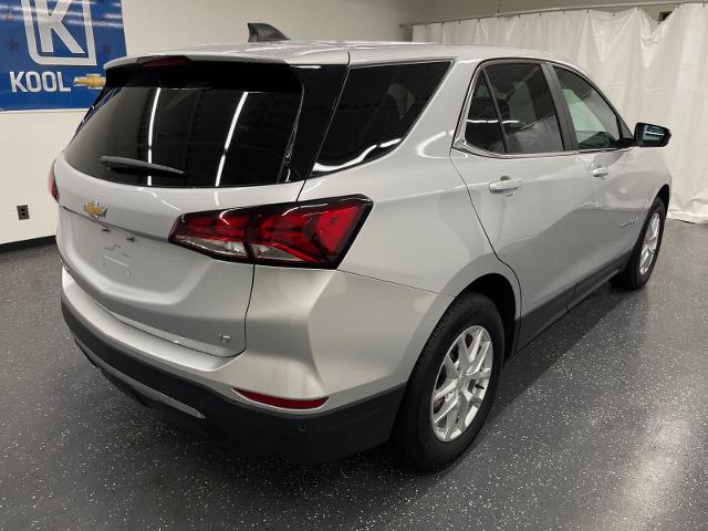 Used 2022 Chevrolet Equinox LT with VIN 3GNAXKEV3NL122451 for sale in Fremont, MI