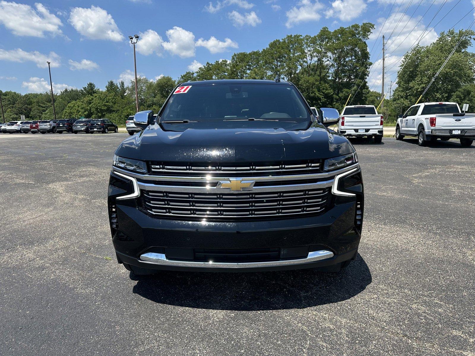 Used 2021 Chevrolet Suburban Premier with VIN 1GNSKFKD6MR216417 for sale in Kewanee, IL