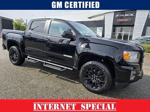 Certified 2022 GMC Canyon Elevation with VIN 1GTG6CEN2N1102307 for sale in Little Falls, NJ