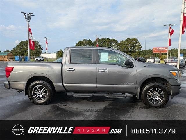 Used 2021 Nissan Titan SV with VIN 1N6AA1EE6MN509544 for sale in Greenville, NC