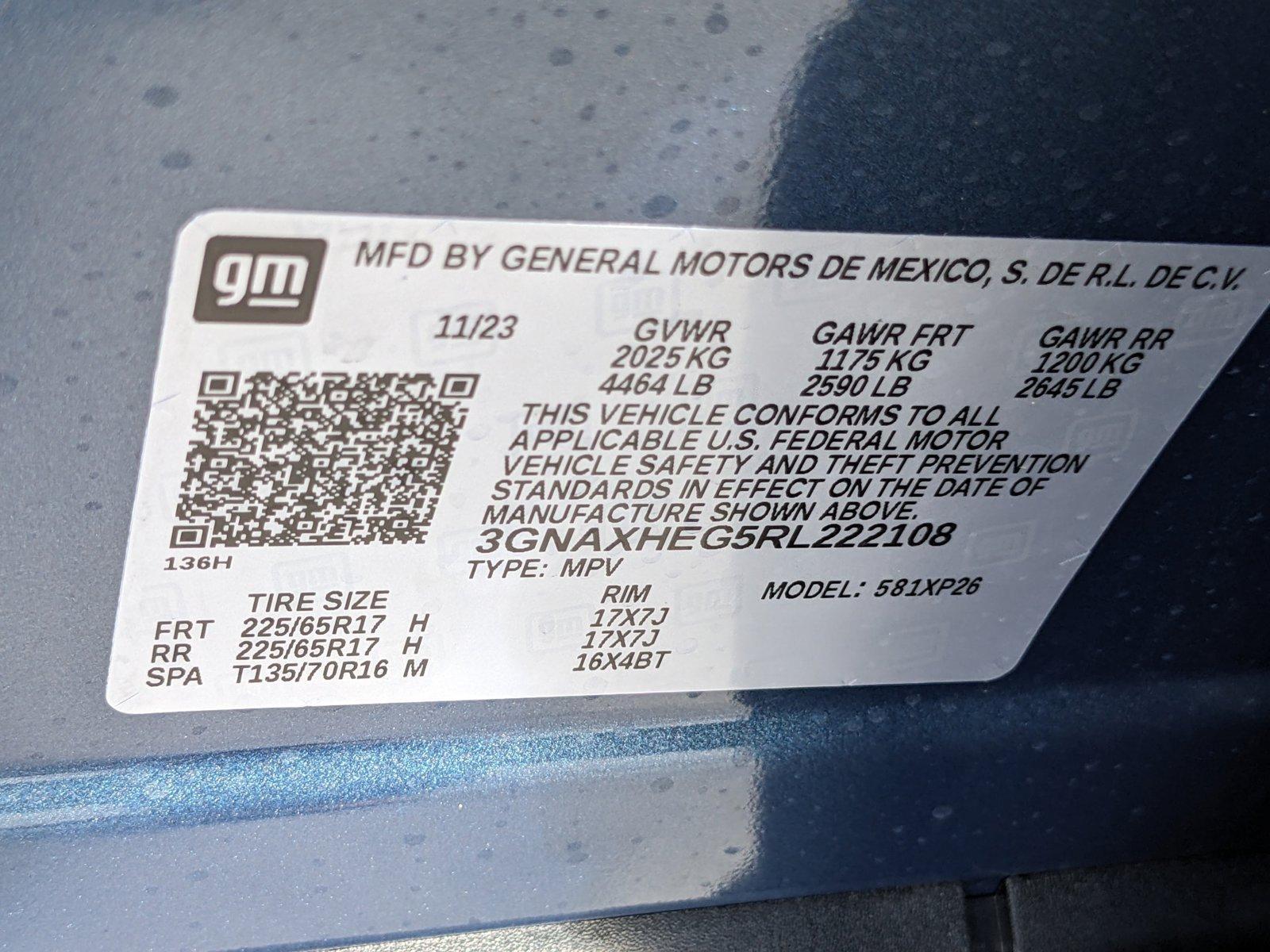 2024 Chevrolet Equinox Vehicle Photo in MIAMI, FL 33172-3015