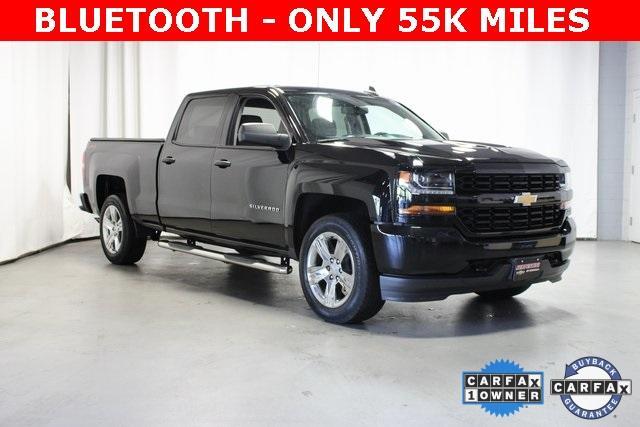 Used 2018 Chevrolet Silverado 1500 Custom with VIN 3GCUKPEC0JG370935 for sale in Orrville, OH