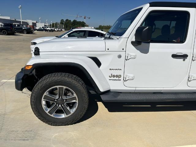 Used 2020 Jeep Wrangler Unlimited Sahara with VIN 1C4HJXEN7LW195593 for sale in Texarkana, TX