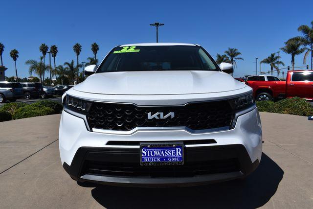 Used 2022 Kia Sorento LX with VIN 5XYRG4LC0NG076383 for sale in Santa Maria, CA