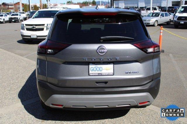 Used 2022 Nissan Rogue SV with VIN 5N1BT3BB0NC672173 for sale in Renton, WA