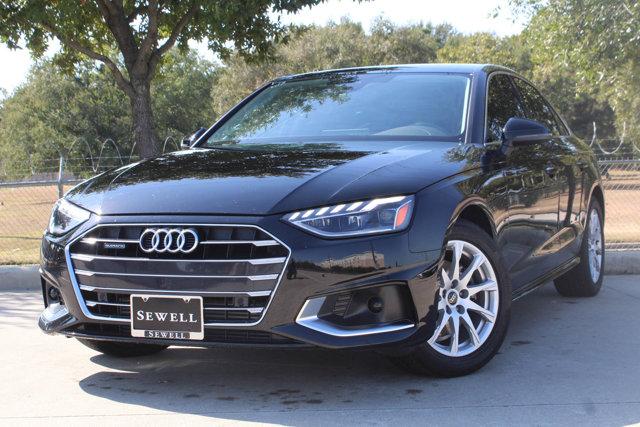 2024 Audi A4 Sedan Vehicle Photo in HOUSTON, TX 77090