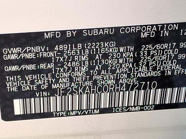 2024 Subaru Forester Vehicle Photo in CAPE MAY COURT HOUSE, NJ 08210-2432