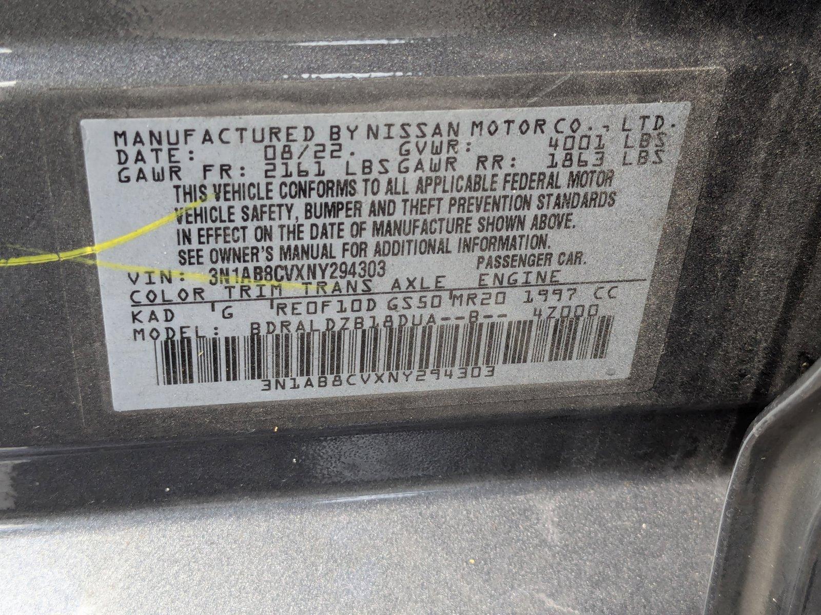 2022 Nissan Sentra Vehicle Photo in Miami, FL 33135