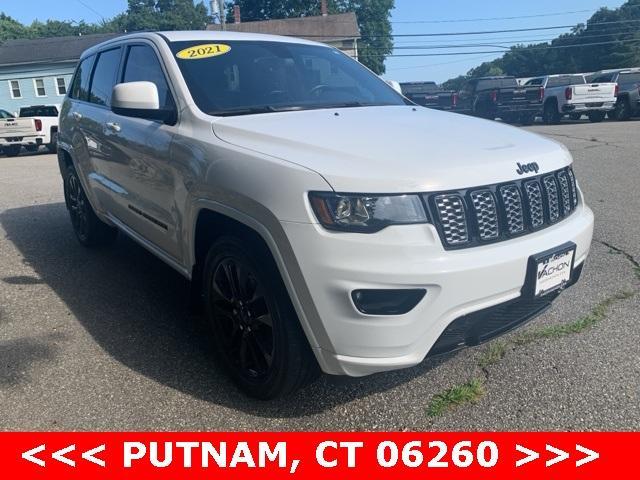 Used 2021 Jeep Grand Cherokee Laredo X with VIN 1C4RJFAG5MC561611 for sale in Putnam, CT