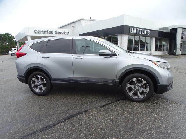 Used 2018 Honda CR-V EX-L with VIN 7FARW2H86JE012768 for sale in Bourne, MA