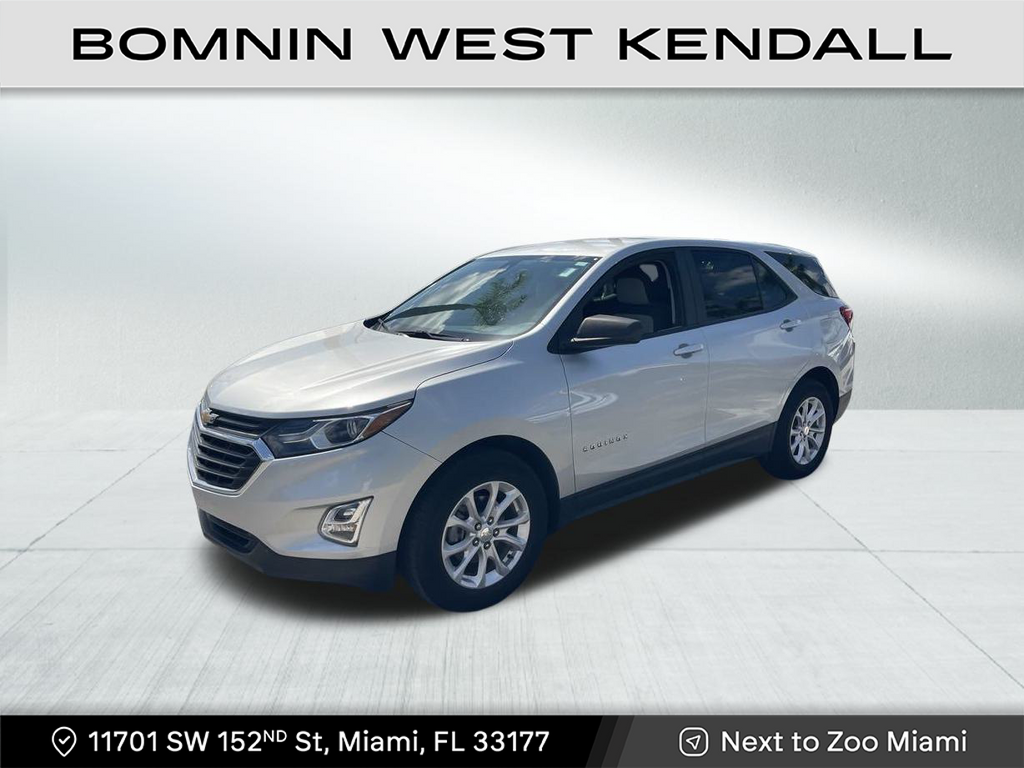 Used 2021 Chevrolet Equinox LS with VIN 3GNAXHEVXMS162226 for sale in Miami, FL