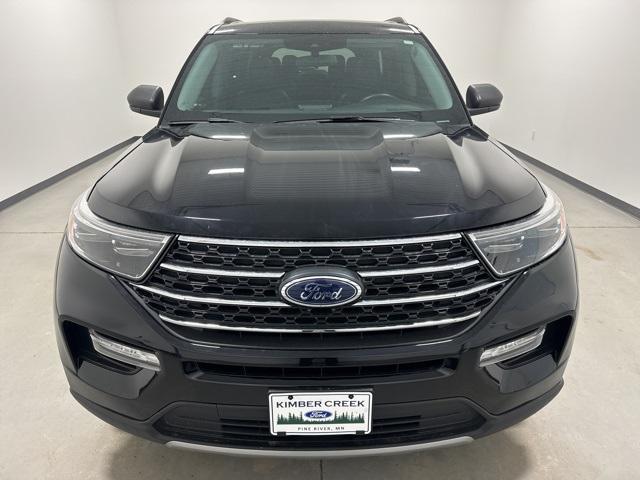 Used 2022 Ford Explorer XLT with VIN 1FMSK8DH4NGA82827 for sale in Pine River, Minnesota