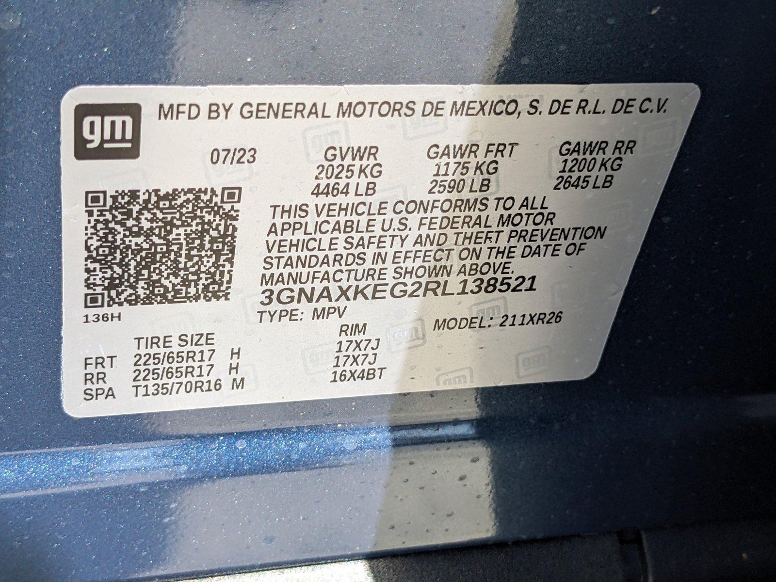 2024 Chevrolet Equinox Vehicle Photo in MIAMI, FL 33172-3015