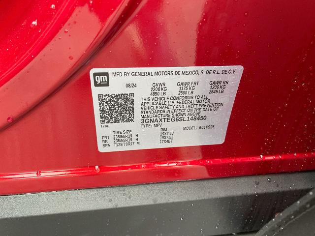 2025 Chevrolet Equinox Vehicle Photo in THOMPSONTOWN, PA 17094-9014