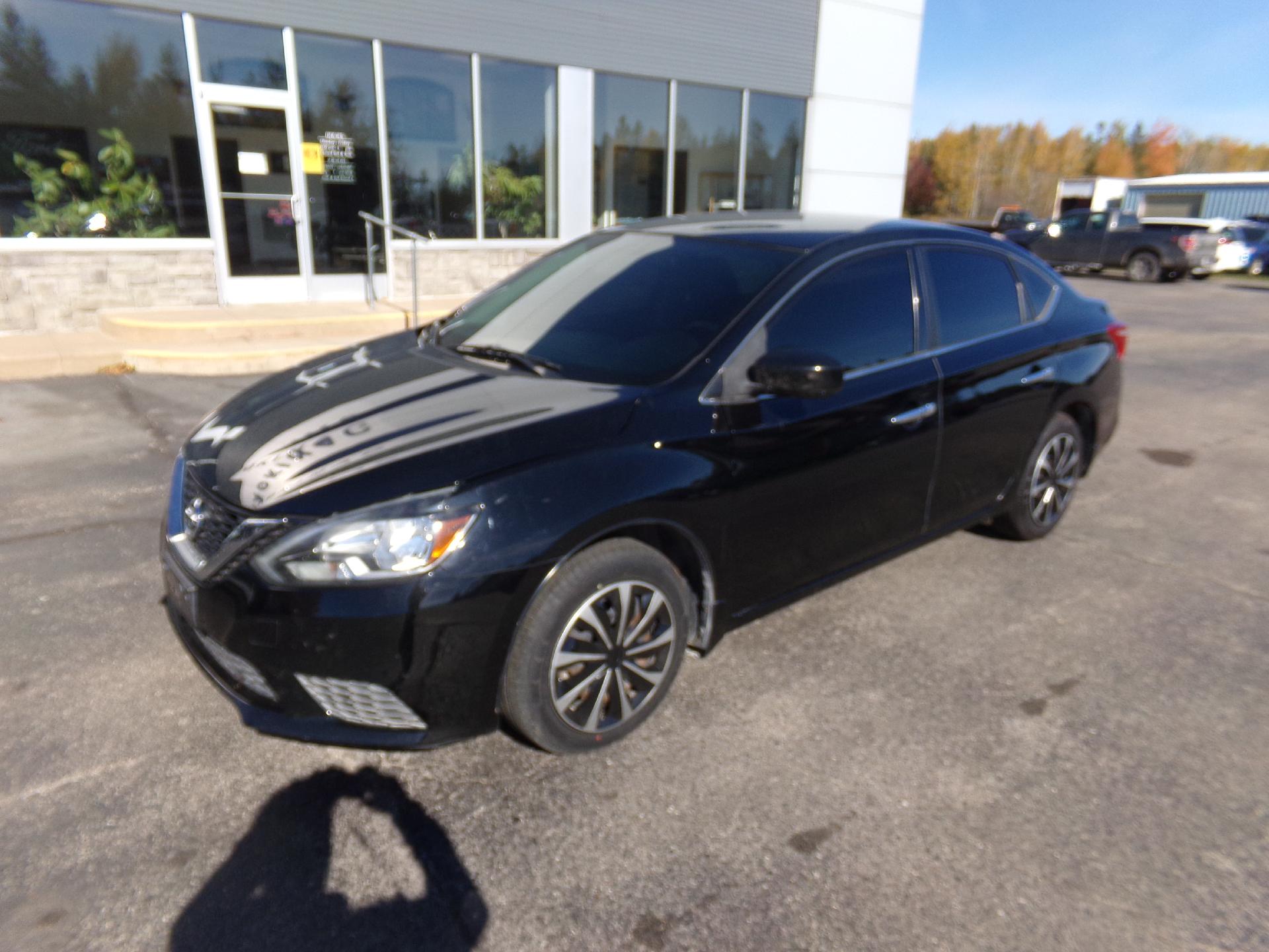 Used 2016 Nissan Sentra SV with VIN 3N1AB7APXGL670030 for sale in Saint Ignace, MI