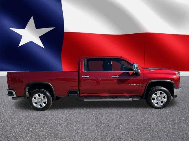 Used 2021 Chevrolet Silverado 3500HD LTZ with VIN 1GC4YUEY0MF207684 for sale in Baytown, TX