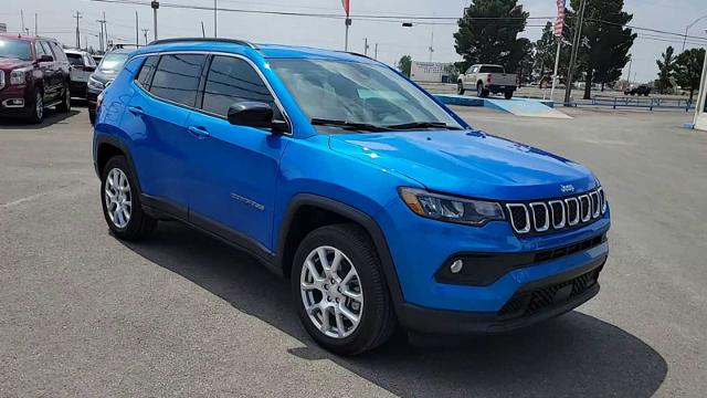 Used 2023 Jeep Compass Latitude Lux with VIN 3C4NJDFN3PT573100 for sale in Midland, TX