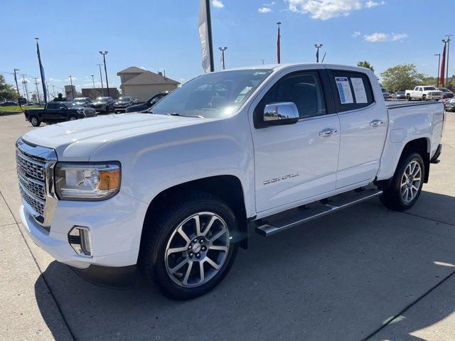 Used 2022 GMC Canyon Denali with VIN 1GTG6EEN4N1318297 for sale in Zanesville, OH