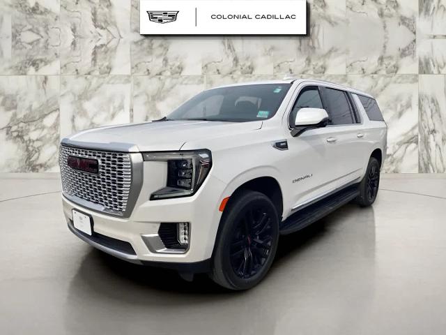 Used 2021 GMC Yukon XL Denali with VIN 1GKS2JKL8MR444698 for sale in Woburn, MA