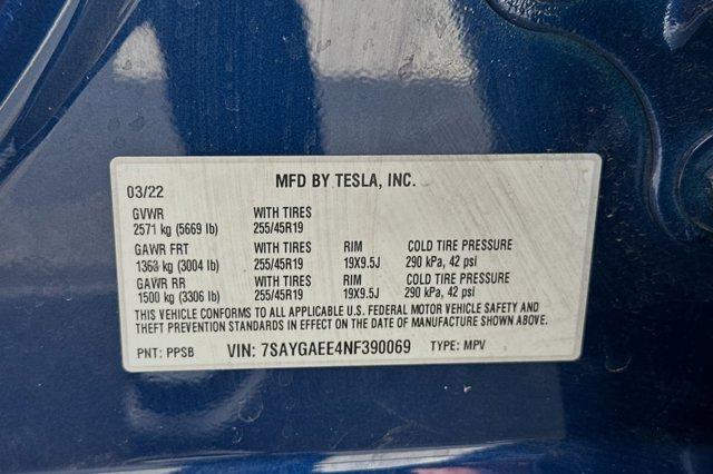 2022 Tesla Model Y Vehicle Photo in BOISE, ID 83705-3761