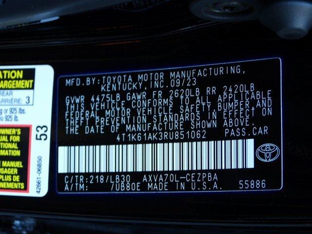 2024 Toyota Camry Vehicle Photo in DALLAS, TX 75244-5909