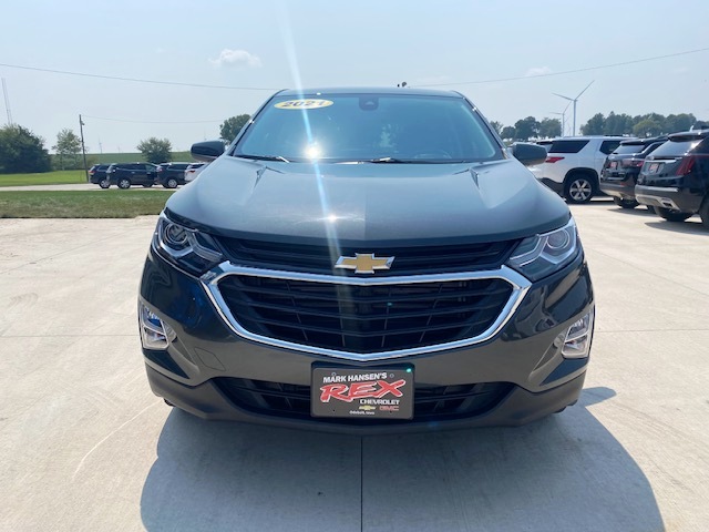 Used 2021 Chevrolet Equinox LT with VIN 3GNAXUEVXML325699 for sale in Odebolt, IA