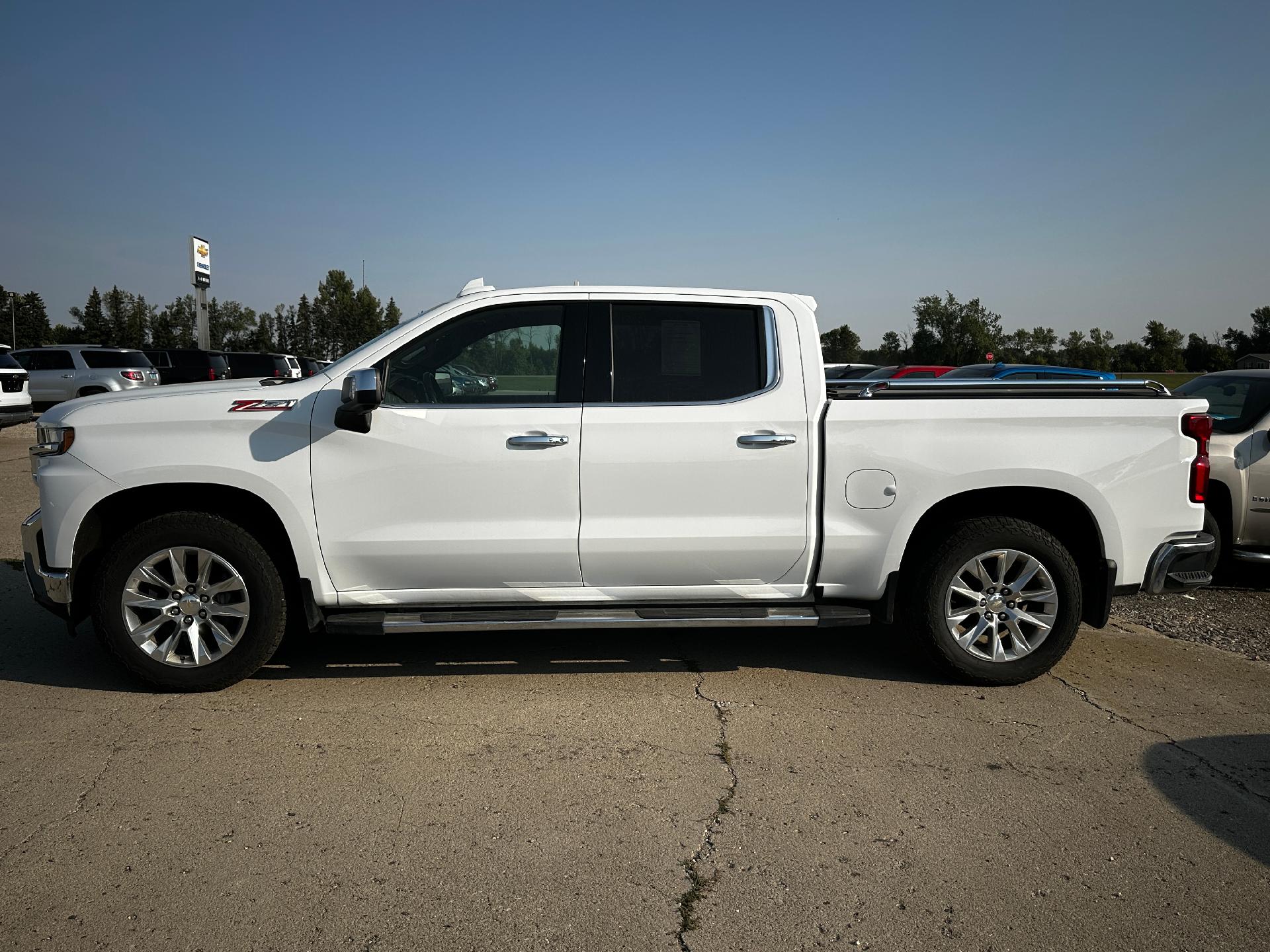 Used 2020 Chevrolet Silverado 1500 LTZ with VIN 1GCUYGED3LZ209893 for sale in Langdon, ND