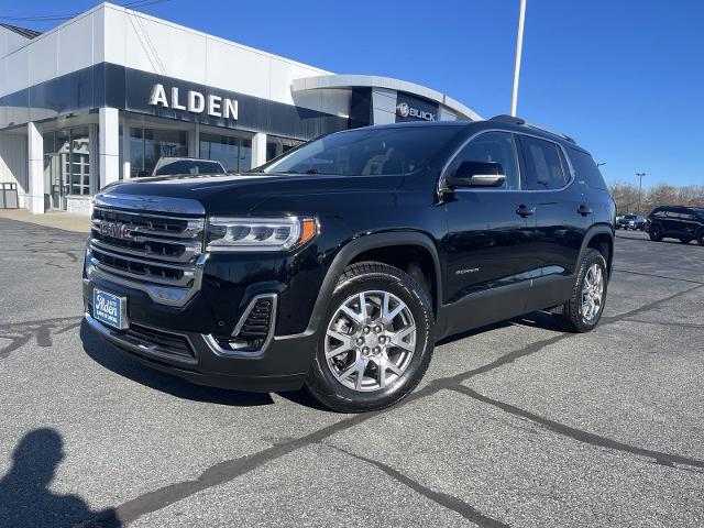 Used 2021 GMC Acadia SLT with VIN 1GKKNULS1MZ202396 for sale in Fairhaven, MA