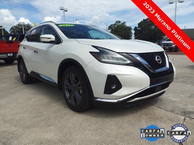 Certified 2023 Nissan Murano Platinum with VIN 5N1AZ2DJXPC115542 for sale in Titusville, FL