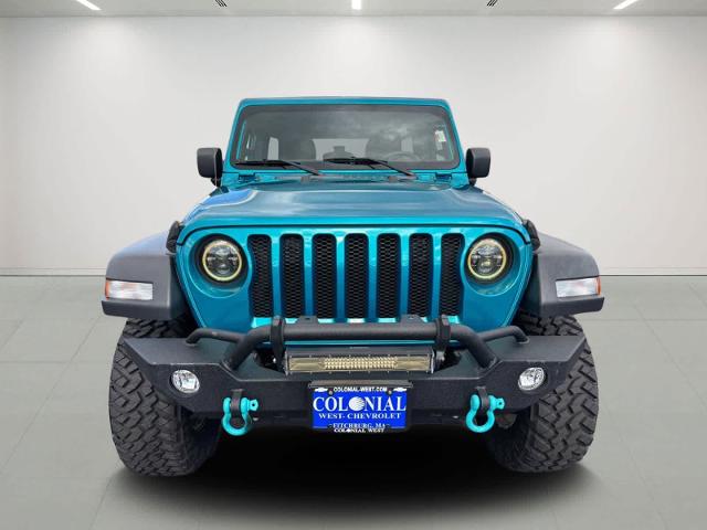 Used 2020 Jeep Wrangler Unlimited Sport S with VIN 1C4HJXDN1LW209053 for sale in Fitchburg, MA