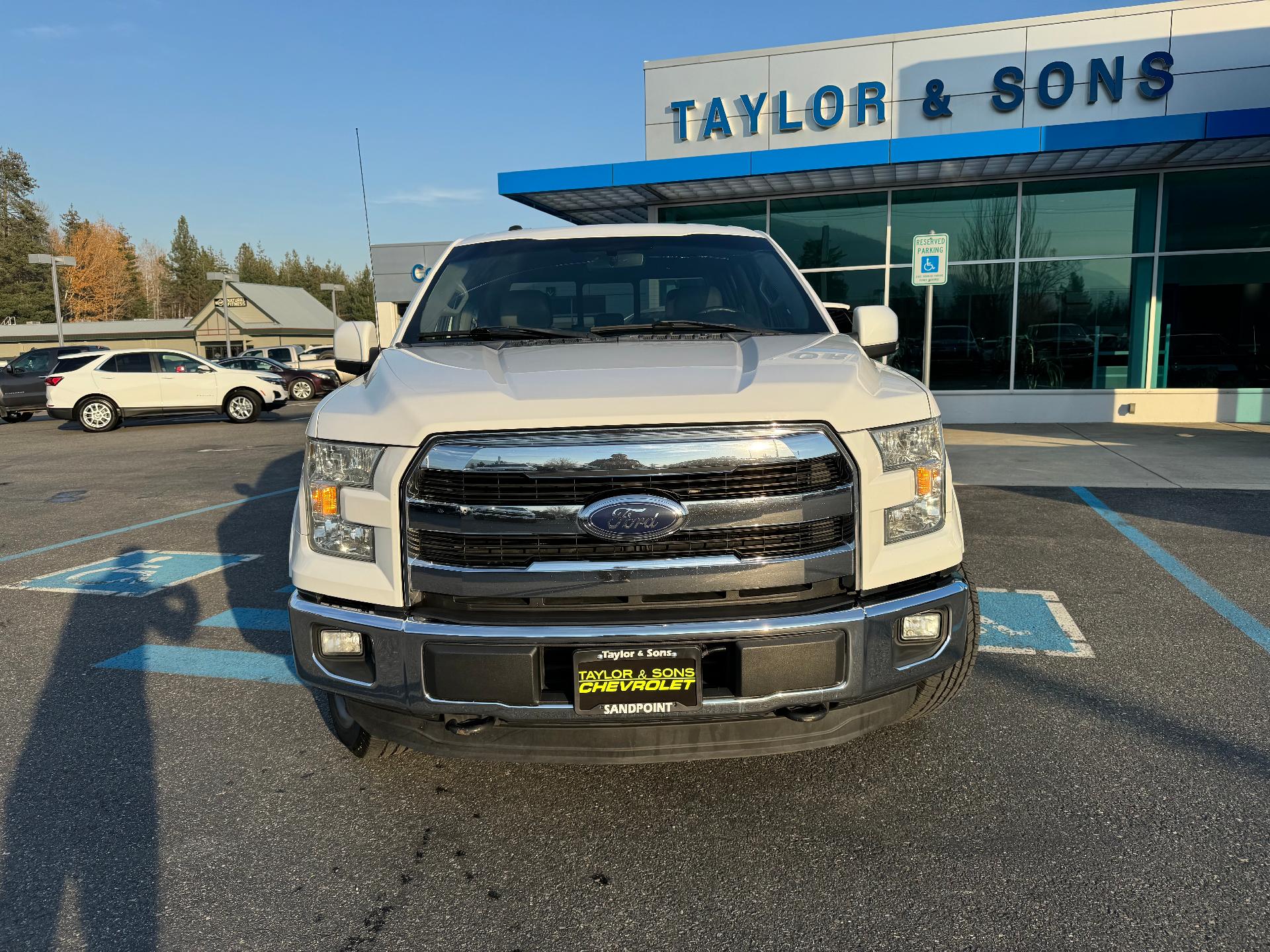 Used 2015 Ford F-150 Lariat with VIN 1FTEW1EG8FFA43166 for sale in Ponderay, ID