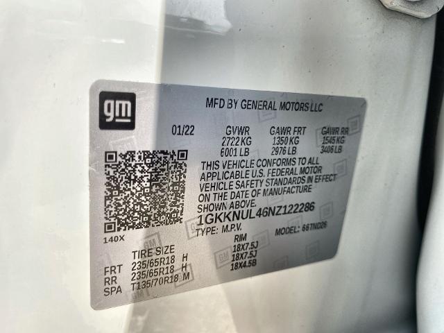 2022 GMC Acadia Vehicle Photo in WILLIAMSVILLE, NY 14221-2883