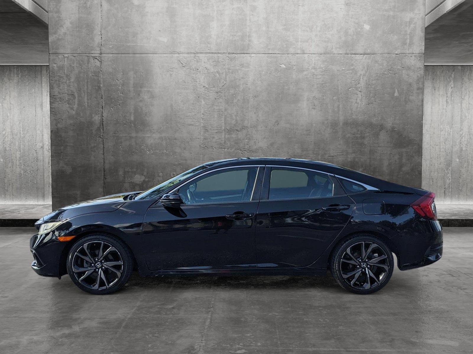 2019 Honda Civic Sedan Vehicle Photo in GREENACRES, FL 33463-3207