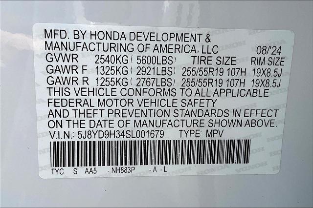 2025 Acura MDX Vehicle Photo in Tulsa, OK 74145