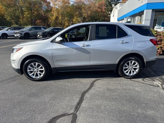 Certified 2021 Chevrolet Equinox LT with VIN 3GNAXUEV2MS159782 for sale in Brooklyn, CT