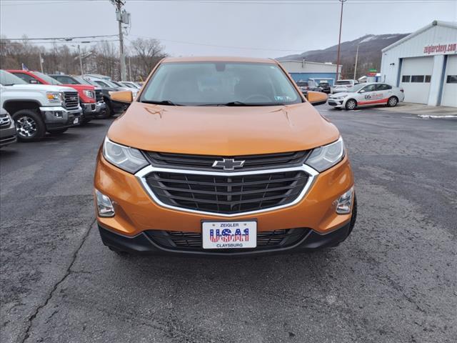 Used 2018 Chevrolet Equinox LT with VIN 2GNAXSEV4J6165193 for sale in Claysburg, PA