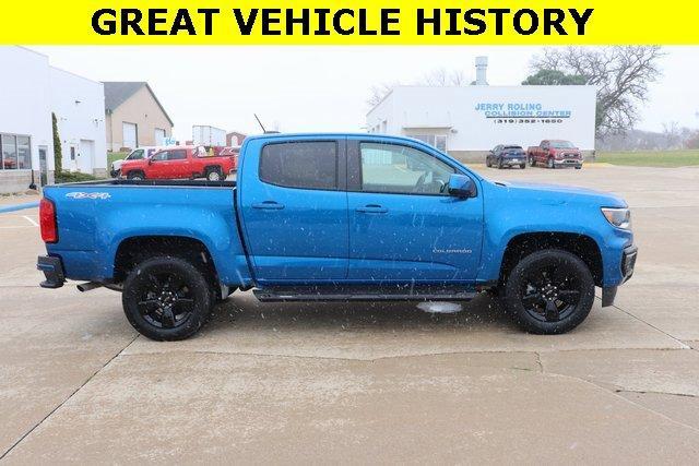 Used 2022 Chevrolet Colorado LT with VIN 1GCGTCEN0N1245586 for sale in Waverly, IA