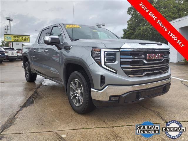 Used 2024 GMC Sierra 1500 SLT with VIN 1GTPHDED1RZ153943 for sale in Titusville, FL