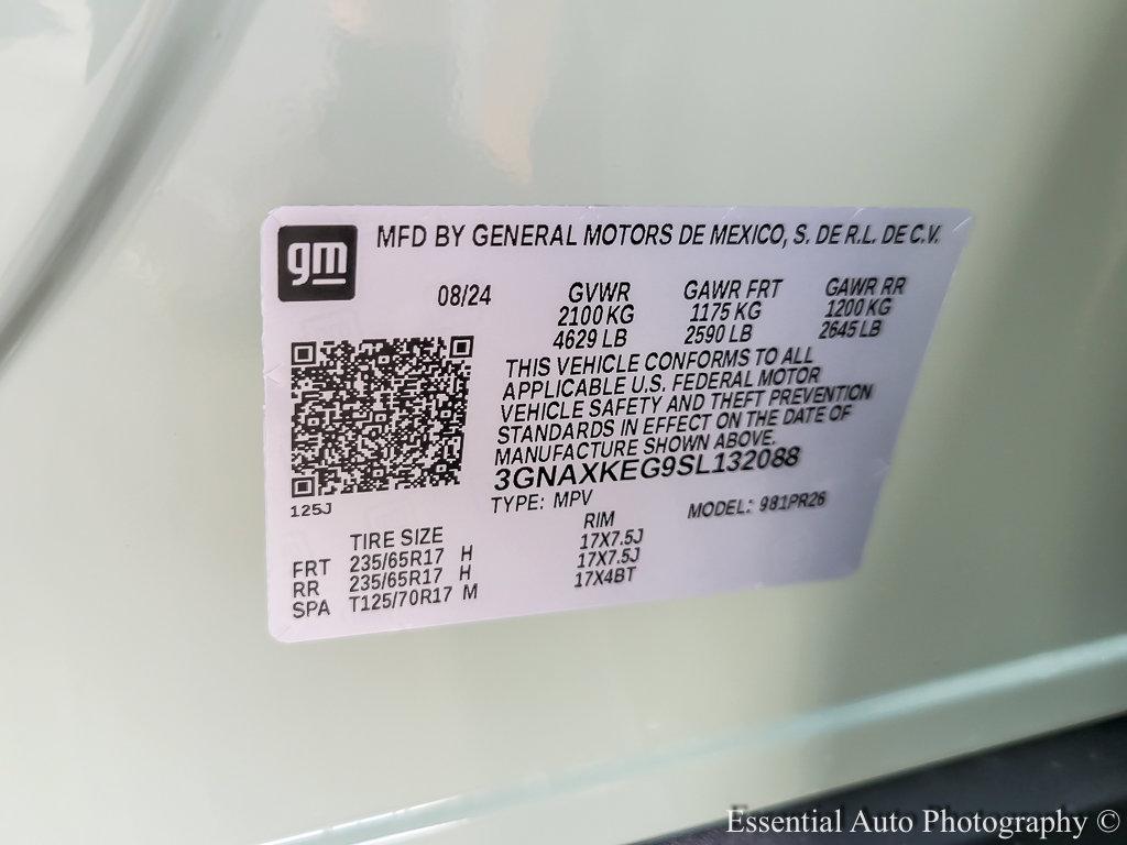 2025 Chevrolet Equinox Vehicle Photo in AURORA, IL 60503-9326