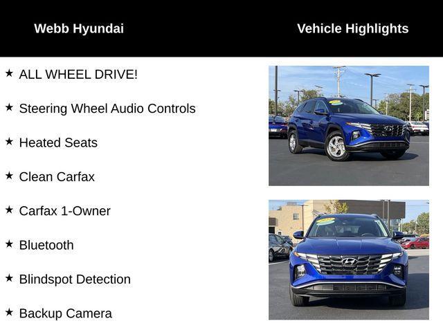 2022 Hyundai TUCSON Vehicle Photo in Highland, IN 46322-2506