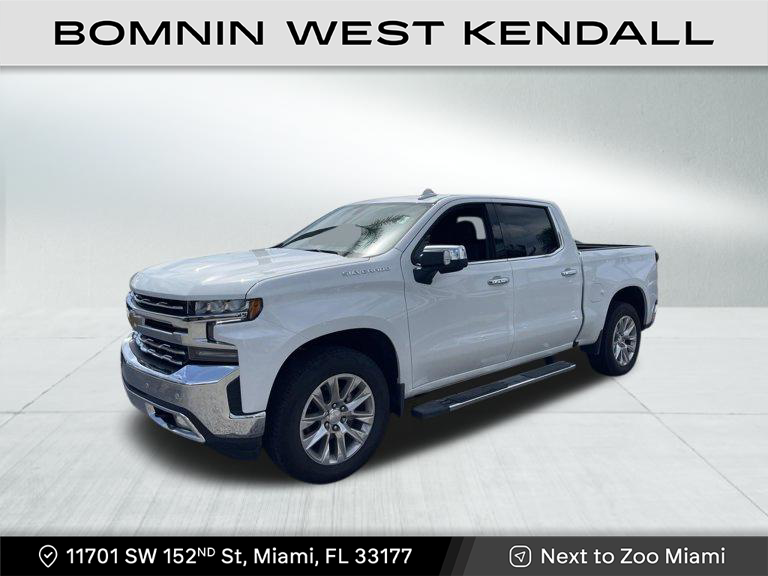 Used 2022 Chevrolet Silverado 1500 Limited LTZ with VIN 3GCPWEED8NG159633 for sale in Miami, FL