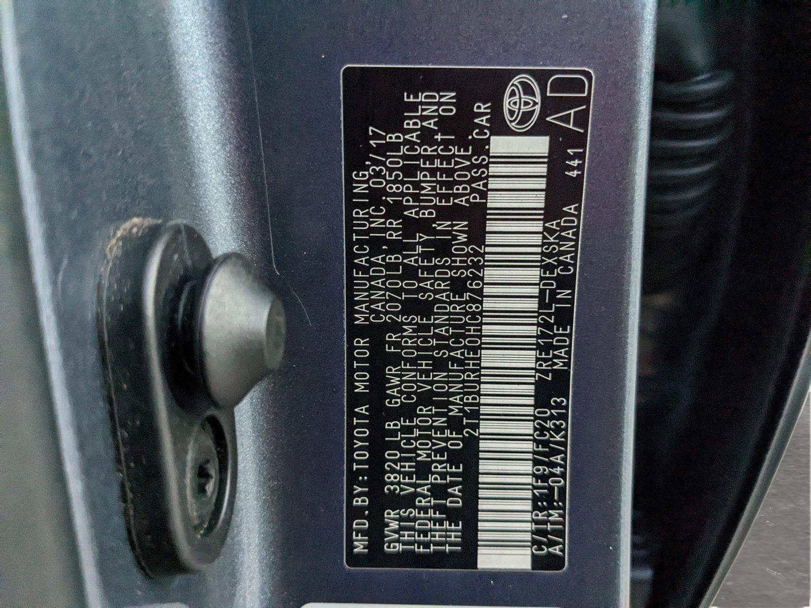 2017 Toyota Corolla Vehicle Photo in Davie, FL 33331