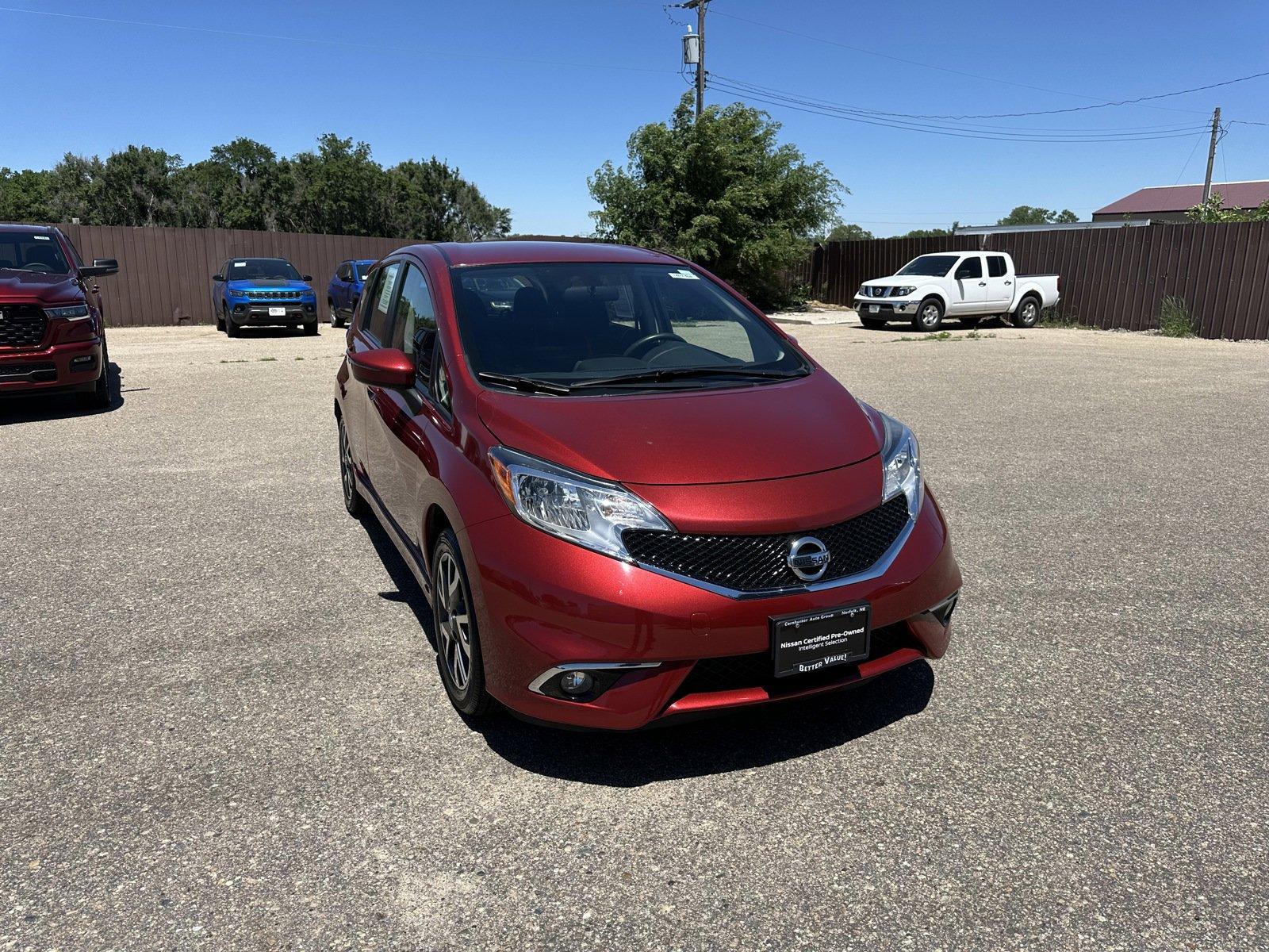 Certified 2016 Nissan Versa Note SR with VIN 3N1CE2CP5GL366796 for sale in Norfolk, NE