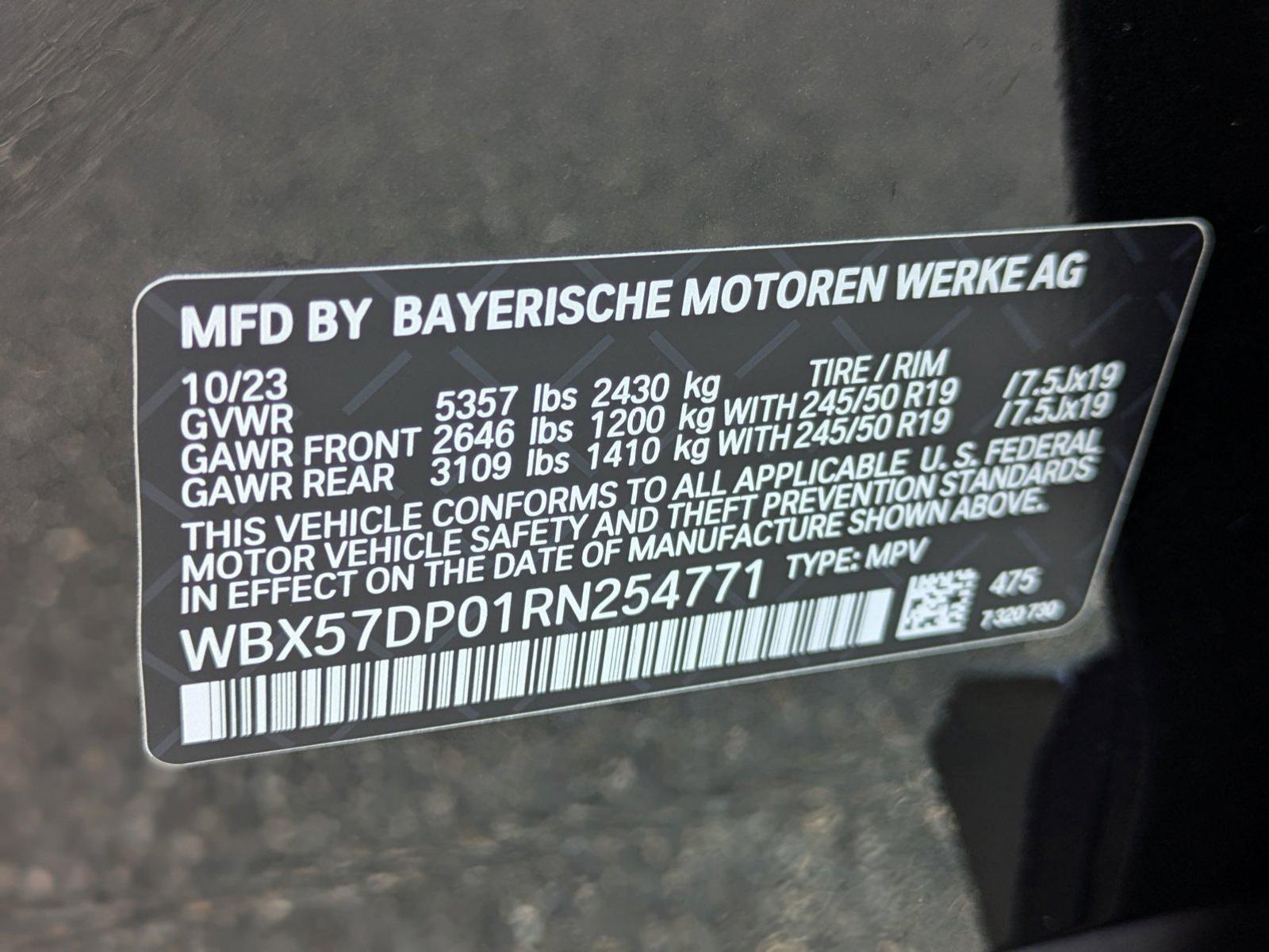 2024 BMW X3 xDrive30i Vehicle Photo in Bel Air, MD 21014