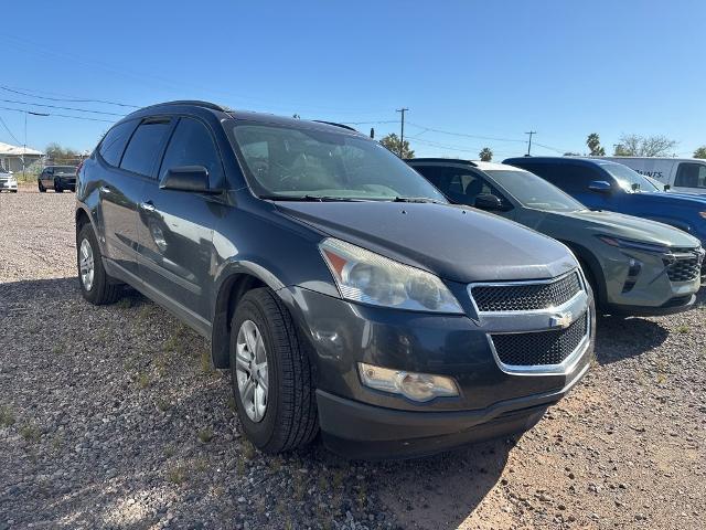 Used 2012 Chevrolet Traverse LS with VIN 1GNKRFED0CJ290033 for sale in Coolidge, AZ