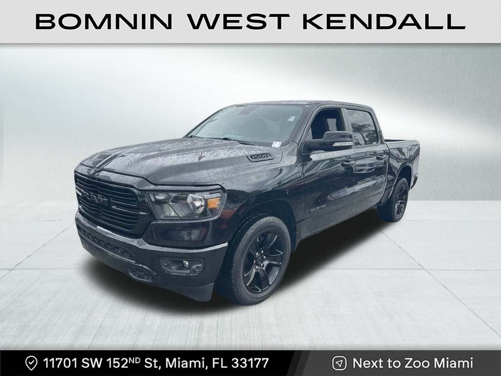 Used 2020 RAM Ram 1500 Pickup Big Horn/Lone Star with VIN 1C6RREFT5LN237724 for sale in Miami, FL