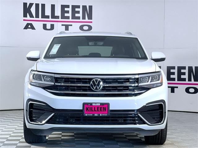 Certified 2021 Volkswagen Atlas Cross Sport SE w/Tech R-Line with VIN 1V2PE2CA6MC207902 for sale in Killeen, TX