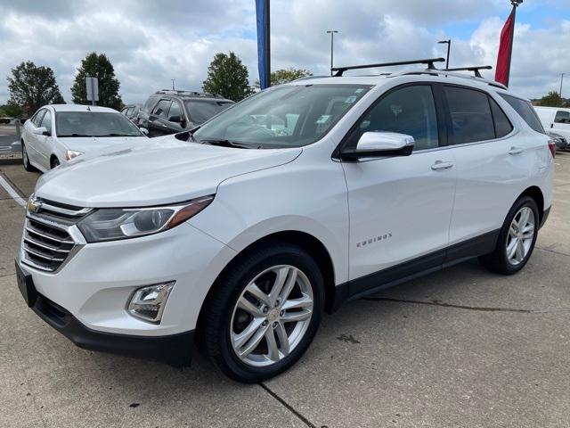 Used 2018 Chevrolet Equinox Premier with VIN 2GNAXWEX3J6206762 for sale in Zanesville, OH